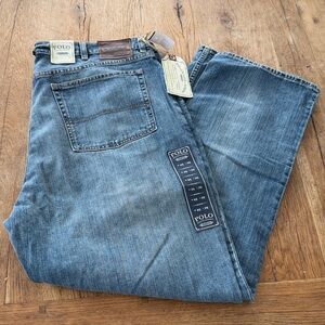 Polo by Ralph Lauren Men's Classic 5 Pocket Straight Jeans - Blue